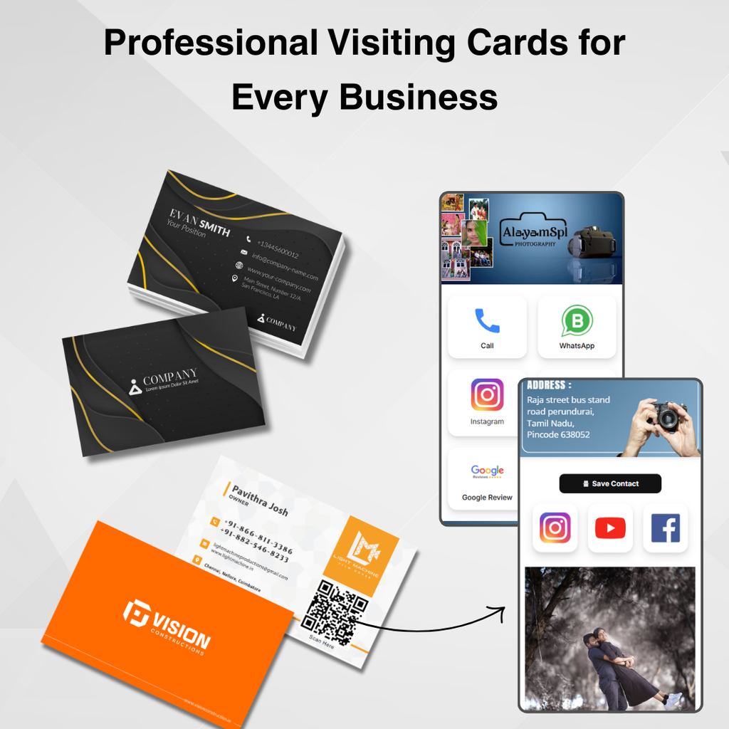 Visiting cards