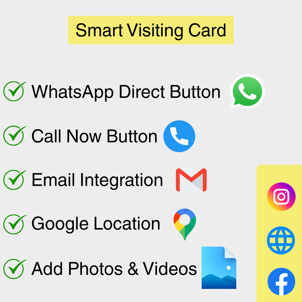 Visiting cards