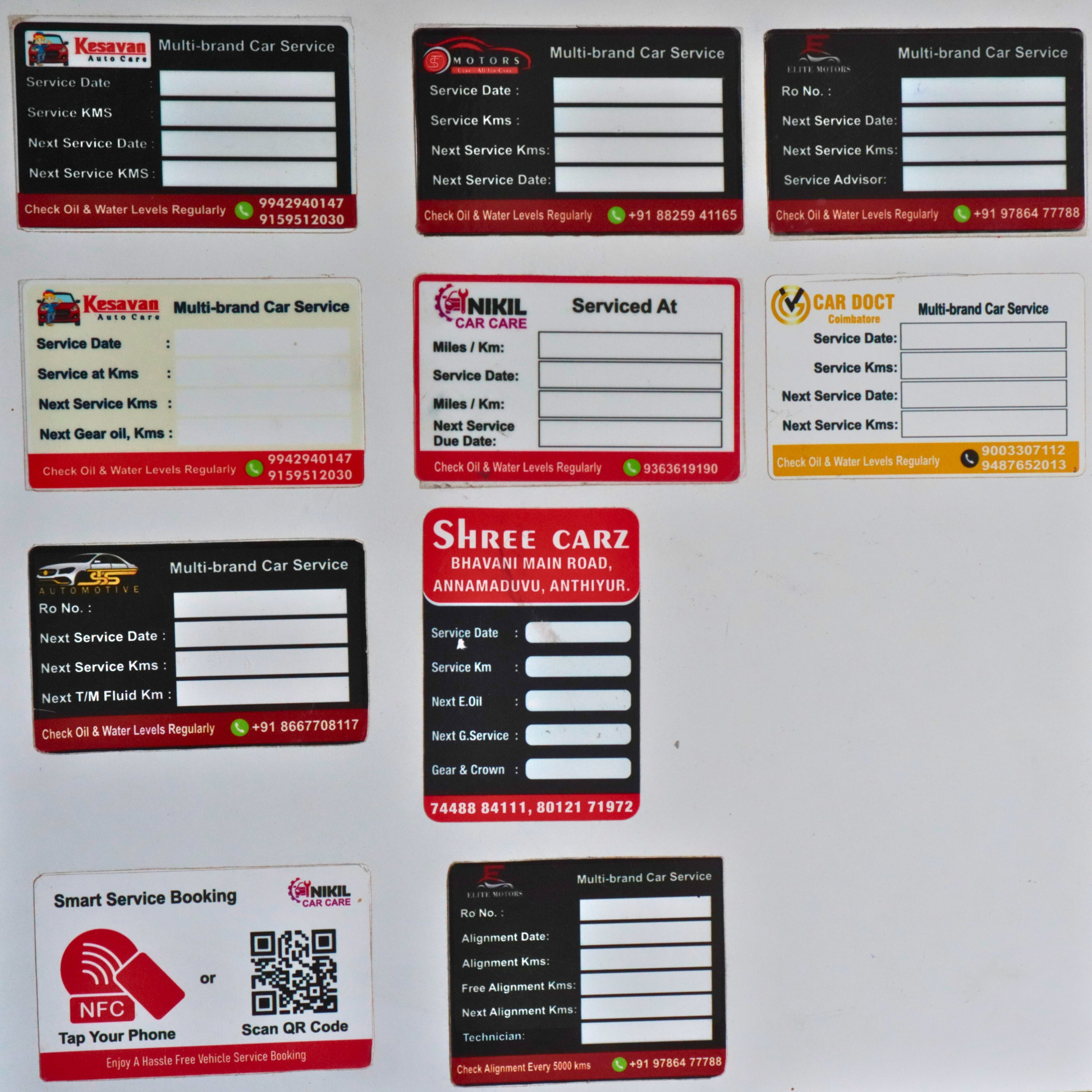 Service Sticker