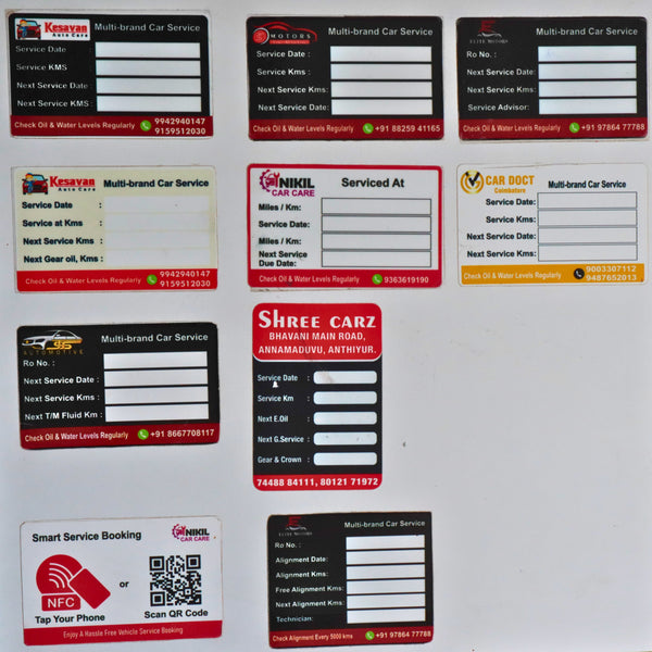 Service Sticker