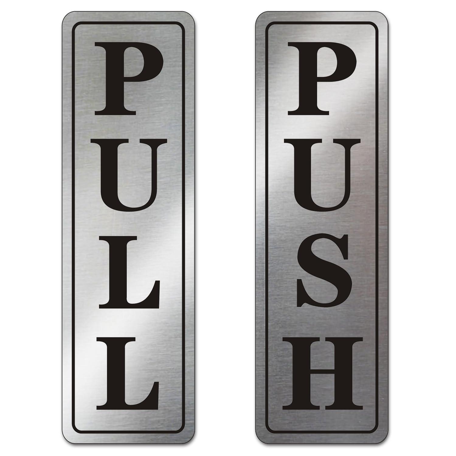 Premium Push Pull Door Sign