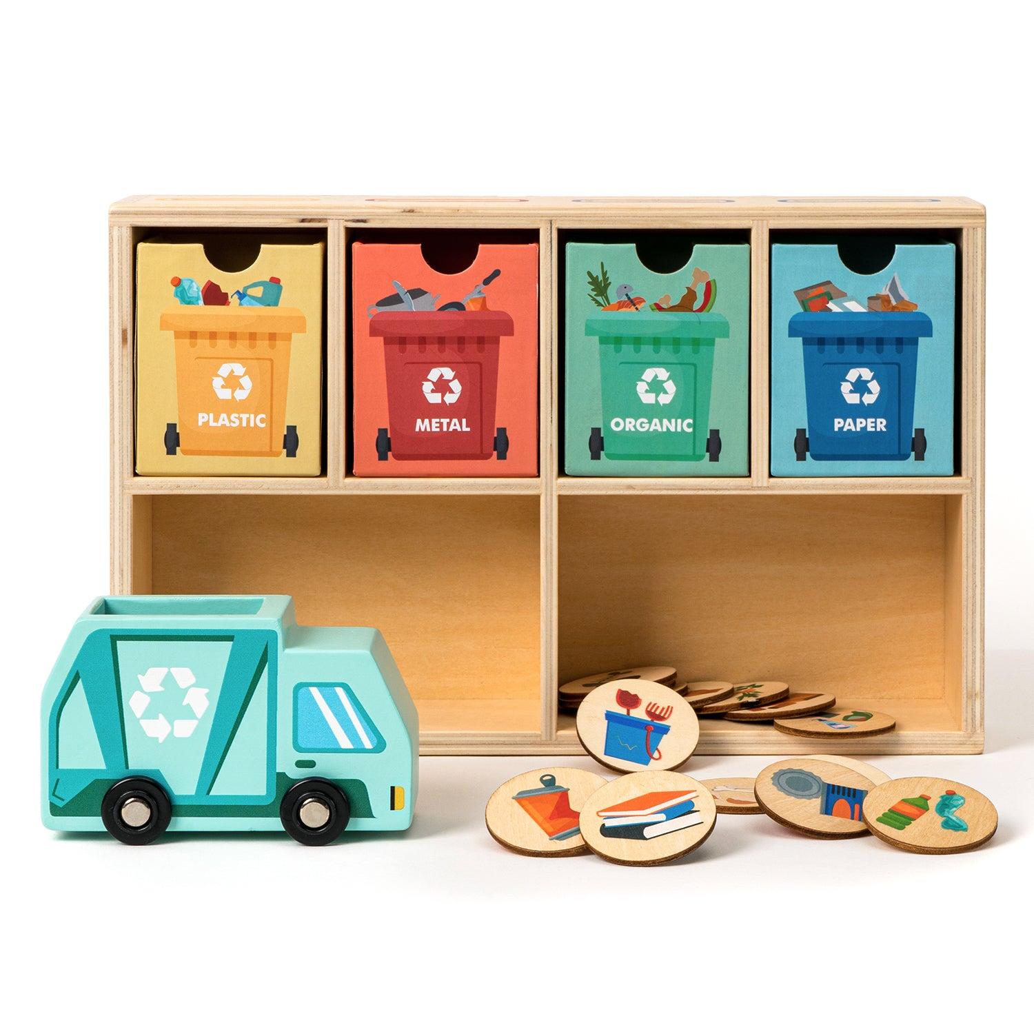 Montessori Recycling Sorting Learning Kit