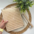 Wooden Multiplication Chart