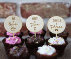 Custom Wooden Cake Topper